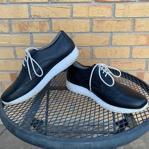 Driver Club Genuine Moccasins Sneakers 9 Black/White